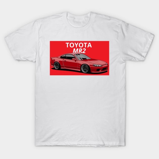 toyota mr2 T-Shirt by artoriaa